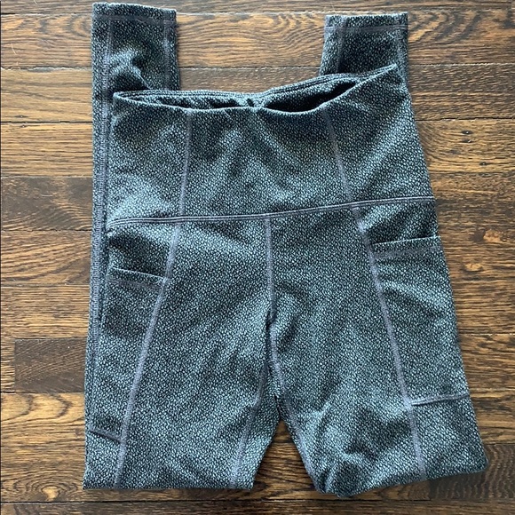 C9 by Champion Pants - C9 champion Grey speckled leggings w side pocket